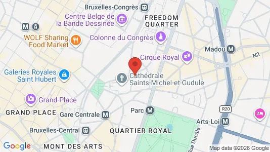 Apartments for rent in Stad Brussel - Photo from Google Street View