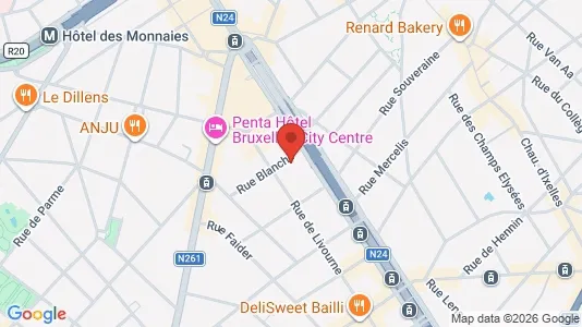 Apartments for rent in Stad Brussel - Photo from Google Street View