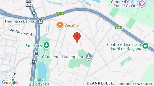 Apartments for rent in Brussels Oudergem - Photo from Google Street View