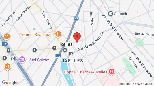 Apartments for rent in Brussels Elsene - Photo from Google Street View