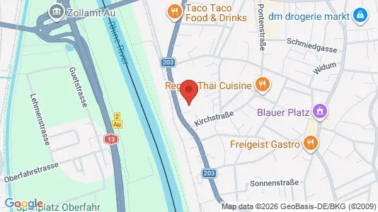 Apartments for rent i Fußach - kort over placeringen