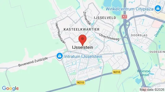 Apartments for rent i IJsselstein - kort over placeringen