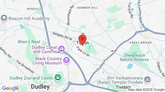 Apartments for rent i Tipton - West Midlands - kort over placeringen