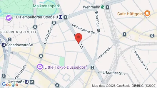 Apartments for rent in Dusseldorf - Photo from Google Street View
