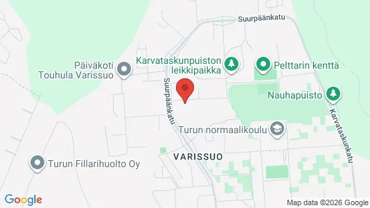 Apartments for rent i Turku - kort over placeringen