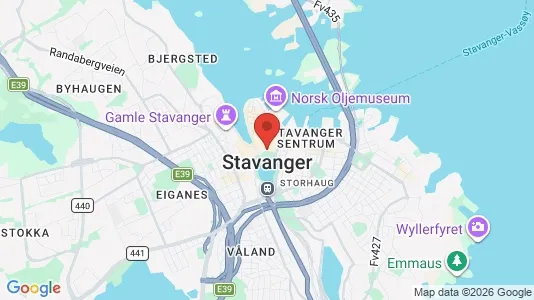 Houses for rent i Stavanger - kort over placeringen