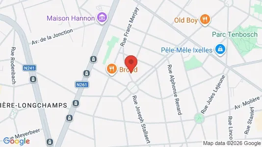 Apartments for rent in Brussels Elsene - Photo from Google Street View