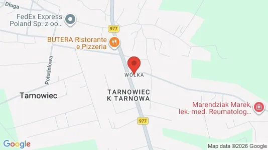 Apartments for rent i Tarnowski - kort over placeringen