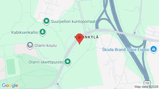 Apartments for rent i Espoo - kort over placeringen