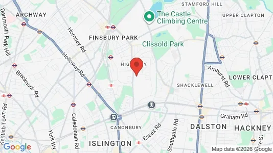 Apartments for rent in London N5 - Photo from Google Street View