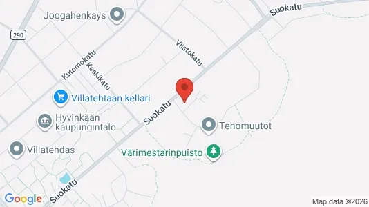 Apartments for rent i Hyvinkää - kort over placeringen