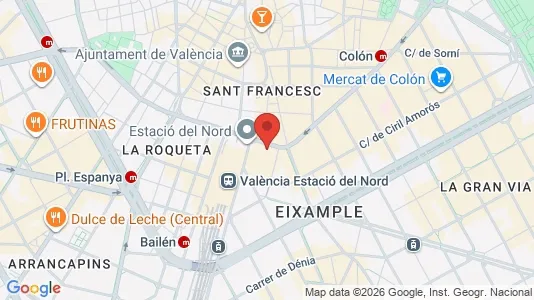 Apartments for rent in Valencia L'Eixample - Photo from Google Street View