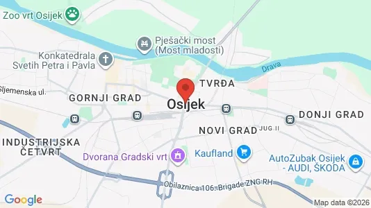 Apartments for rent in Osijek - Photo from Google Street View