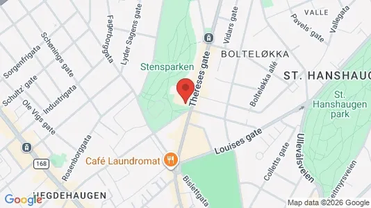 Apartments for rent i Oslo Frogner - kort over placeringen