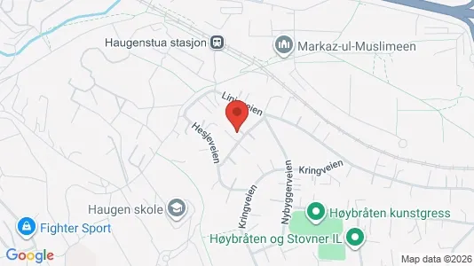 Rooms for rent i Oslo Stovner - kort over placeringen