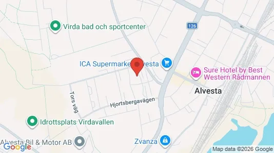 Apartments for rent i Alvesta - kort over placeringen