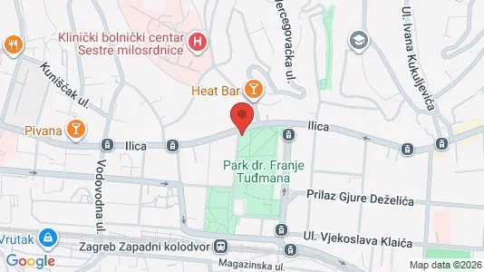 Apartments for rent i Sljeme (Medvednica-Tomislavac) - kort over placeringen