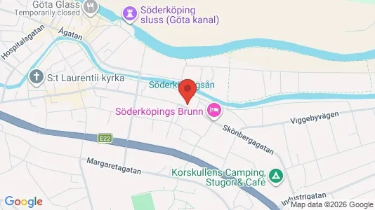 Apartments for rent i Söderköping - kort over placeringen