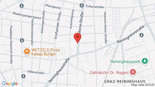 Apartments for rent i Graz - kort over placeringen