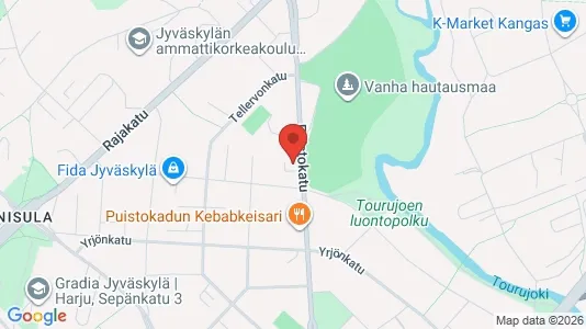 Rooms for rent in Jyväskylä - Photo from Google Street View