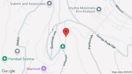 Apartments for rent i Sljeme (Medvednica-Tomislavac) - kort over placeringen
