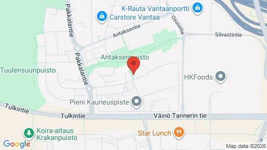 Apartments for rent i Vantaa - kort over placeringen