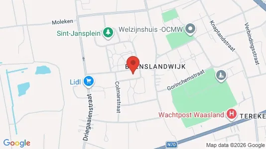 Apartments for rent i Sint-Niklaas - kort over placeringen