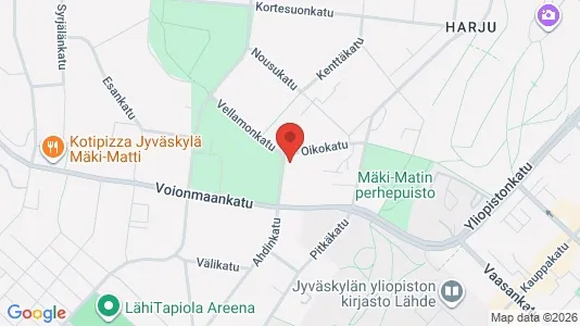 Rooms for rent in Jyväskylä - Photo from Google Street View