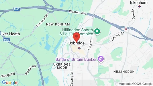 Apartments for rent i Uxbridge - Middlesex - kort over placeringen