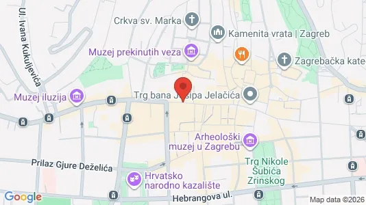 Apartments for rent i Sljeme (Medvednica-Tomislavac) - kort over placeringen