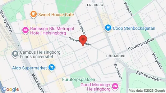 Apartments for rent in Helsingborg - Photo from Google Street View