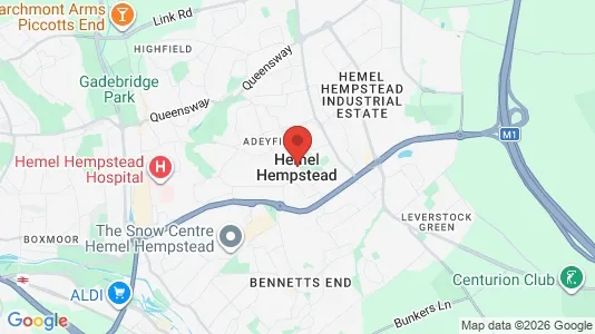 Apartments for rent in Hemel Hempstead - Hertfordshire - Photo from Google Street View