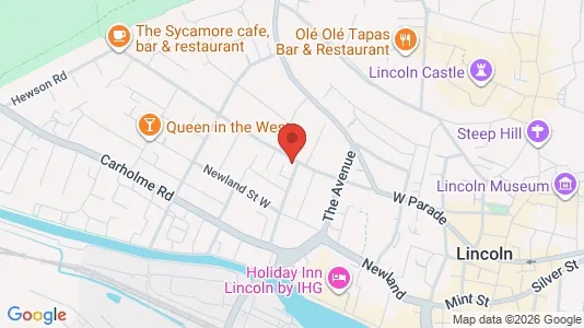 Apartments for rent i Lincoln - Lincolnshire - kort over placeringen