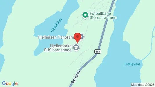 Apartments for rent i Os - kort over placeringen