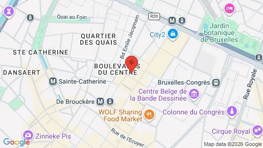 Apartments for rent in Stad Brussel - Photo from Google Street View
