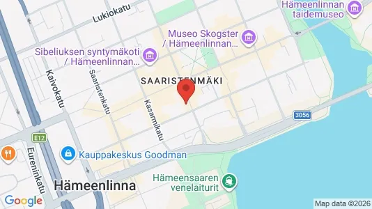 Apartments for rent i Hämeenlinna - kort over placeringen