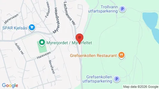 Apartments for rent i Oslo Nordre Aker - kort over placeringen
