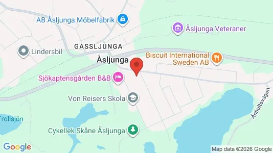 Apartments for rent i Örkelljunga - kort over placeringen