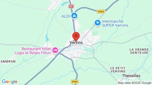 Houses for rent in Vervins - Photo from Google Street View