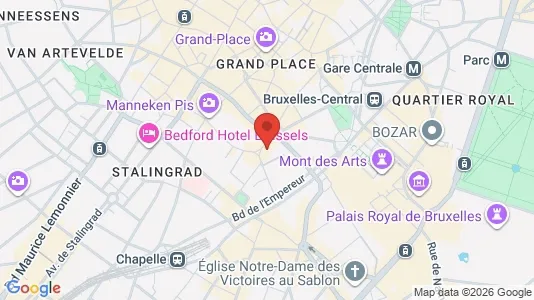 Apartments for rent in Stad Brussel - Photo from Google Street View
