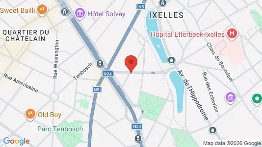 Apartments for rent in Brussels Elsene - Photo from Google Street View