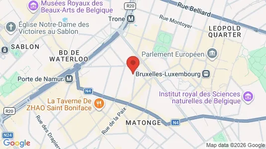 Apartments for rent in Brussels Elsene - Photo from Google Street View