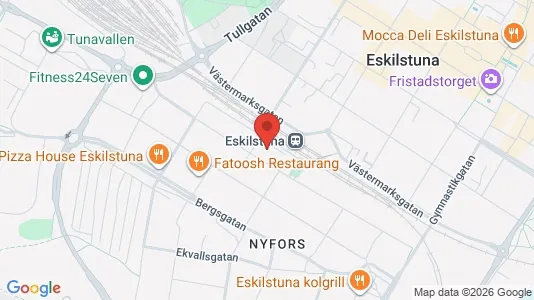 Apartments for rent i Eskilstuna - kort over placeringen