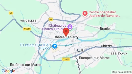 Houses for rent in Château-Thierry - Photo from Google Street View