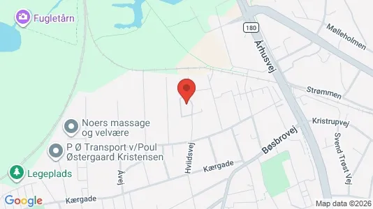 Apartments for rent i Randers SV - kort over placeringen