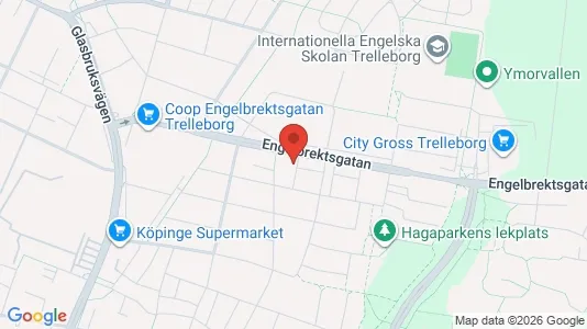 Apartments for rent i Trelleborg - kort over placeringen