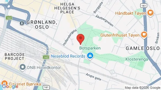 Apartments for rent i Oslo Gamle Oslo - kort over placeringen