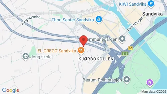 Apartments for rent i Bærum - kort over placeringen