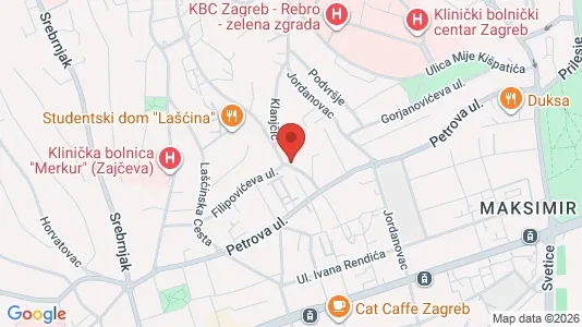 Apartments for rent i Sljeme (Medvednica-Tomislavac) - kort over placeringen