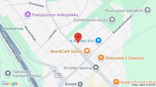 Apartments for rent i Vantaa - kort over placeringen